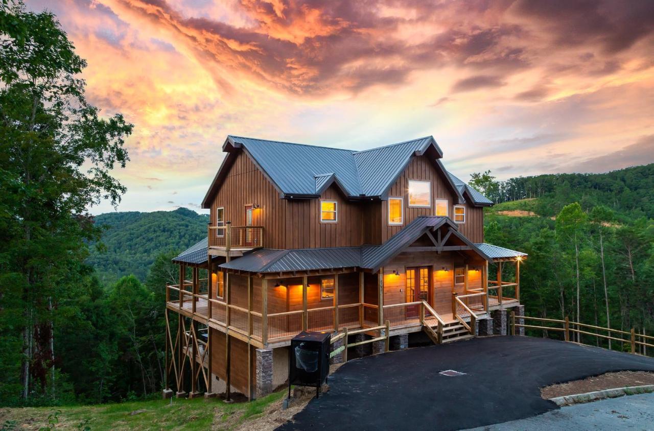 Thunder Mountain Lodge Cabin セバービル エクステリア 写真